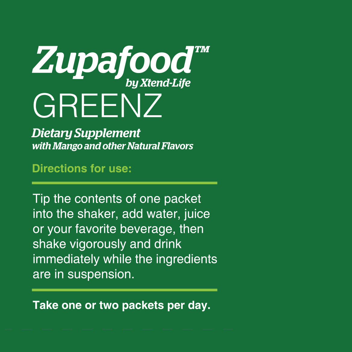 Zupafood GREENZ